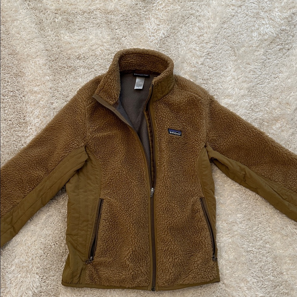 Patagonia Tan Sherpa Jacket